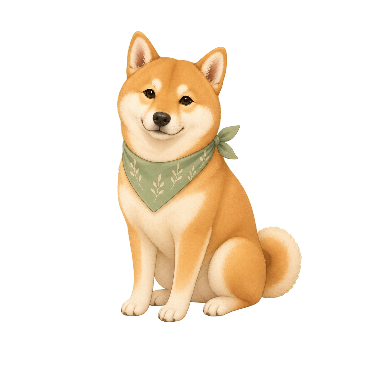 そばにいる犬
